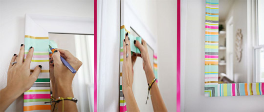 Decorated Wall Mirror