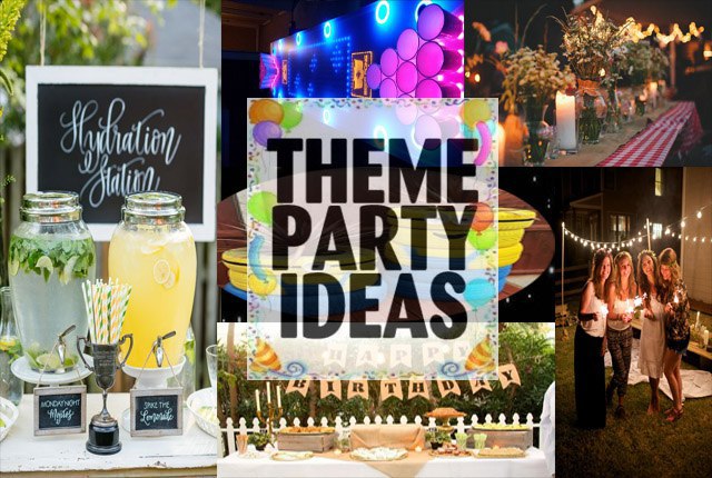 latest and best party theme ideas for different occasions