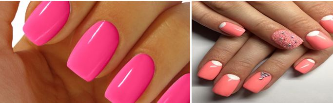 Pink Nail Colour