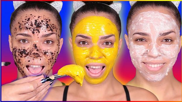 Different homemade face pack for dry skin 