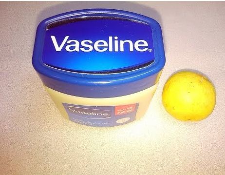 Vaseline for dry skin