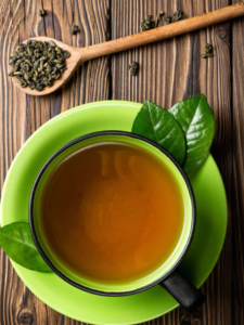 green tea for young skin