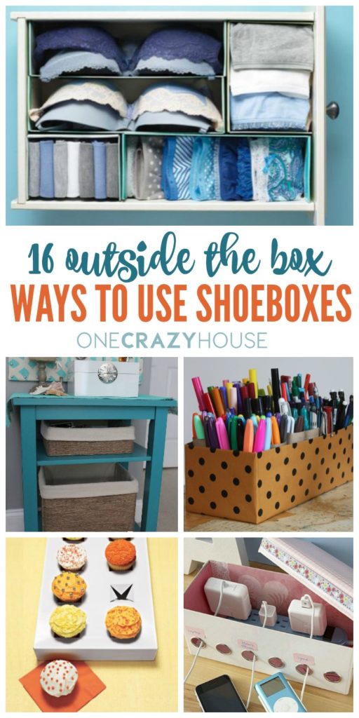 DIY Drawer Dividers From Shoeboxes