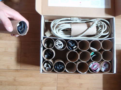 cords Organizing Hack 