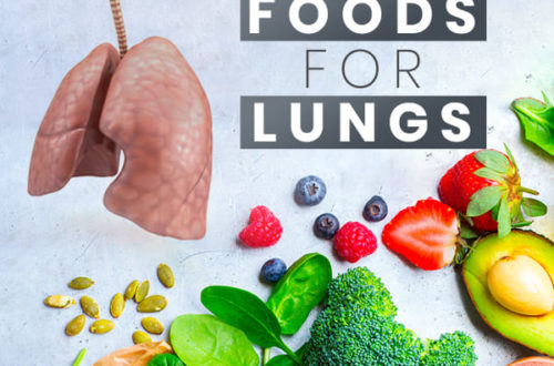 Best foods for lungs health and cleansing
