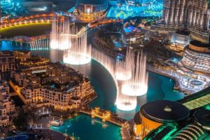 Marvel at Dubai's record-breaking dancing water fountains