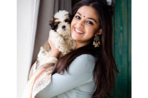 Keerthy_with_dog